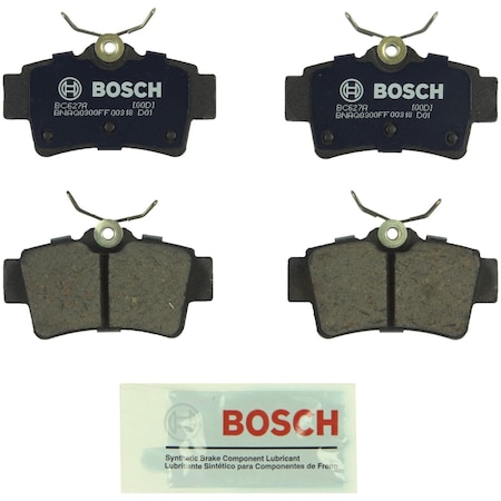 Bosch Quietcast Disc Disc Brake Pads, Bc627A BC627A